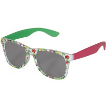 Occhiali da Sole con Fiori e Foglie Tropicali Occhiali Party