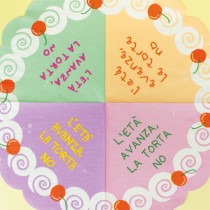 Tovagliolo di Carta Ø33cm Torta Brutta "Ugly Cake" 16pz Ugly Cake   "Torta Brutta"