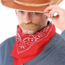 Fazzoletto Rosso da Cowboy Festa Tema Country