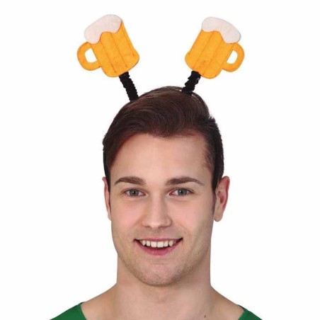 Cerchietto per Capelli con Antenne Boccale di Birra Cerchietti e Tiare