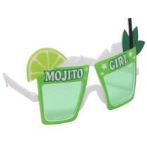 Occhiali sagomati Cocktail "Mojito Girl" Occhiali Party
