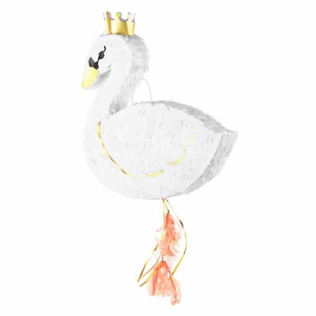 Pignatta in Cartoncino Rigido sagomata Cigno "Pinata" Pignatte Fantasia