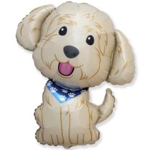 Palloncino in Foil 24" Super Shape Cane Barboncino Animali (Fattoria e Domestici)