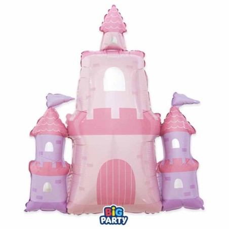 Palloncino in Foil 31" Super Shape Castello "Princess Castle" Principesse, Re e Regine