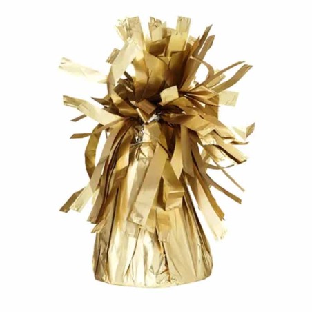 Pesetto Ciuffo in Foil Oro Satinato 4pz Pesetti Ciuffo
