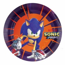 Piatto di Carta 18cm Sonic Prime 8pz Sonic