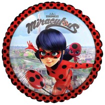 Palloncino in Foil 18" Ladybug "Miraculous" Ladybug "Miraculous"