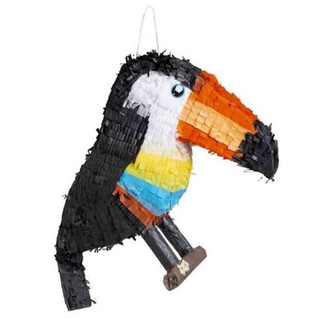 Pignatta in Cartoncino Rigido sagomata Tucano "Pinata" Pignatte Fantasia