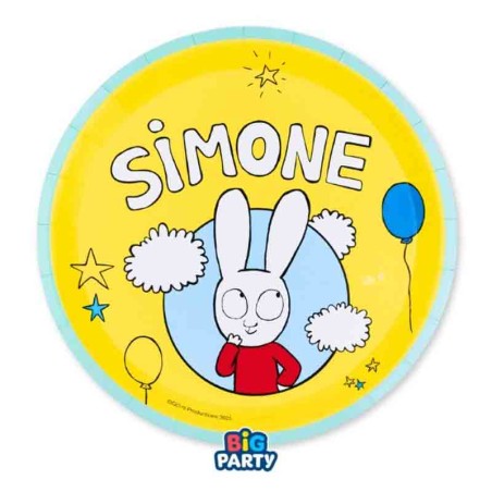 Piatto di Carta 18cm Simon 6pz Simon