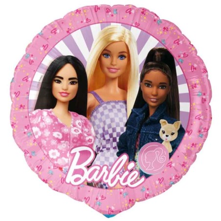 Palloncino in Foil 18" con le Barbie Barbie