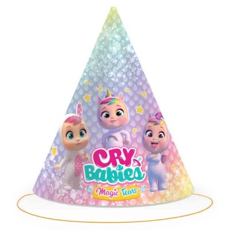Cappellino a Cono Cry Babies 6pz Cry Babies