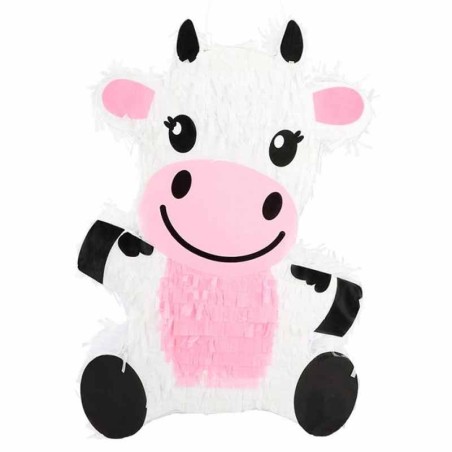 Pignatta in Cartoncino Rigido sagomata Mucca "Pinata" Pignatte Fantasia