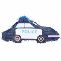 Pignatta in Cartoncino Rigido sagomata Macchina della Polizia "Pinata" Pignatte Fantasia