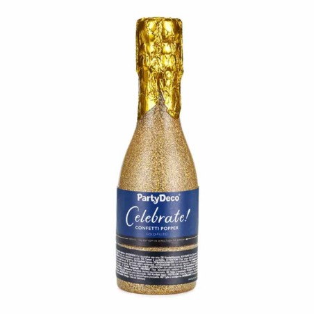 Cannon Sparacoriandoli sagomato Champagne Oro 20cm Sparacoriandoli Capodanno