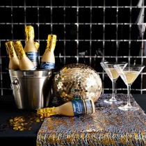 Cannon Sparacoriandoli sagomato Champagne Oro 20cm Sparacoriandoli Capodanno