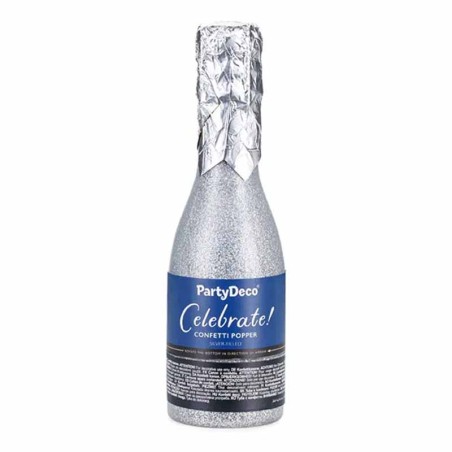 Cannon Sparacoriandoli sagomato Champagne Argento 20cm Sparacoriandoli Capodanno