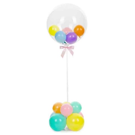 Base e Astina per Supporto Palloncini "Balloon Stand" 72cm Strutture Per Allestimenti