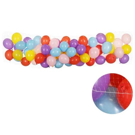 Rete per Cadute da 100 Palloncini 3mt x 1mt Articoli Tecnici