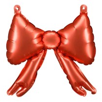 Palloncino in Foil 14" Fiocco Rosso 5pz Novità Giugno 2025