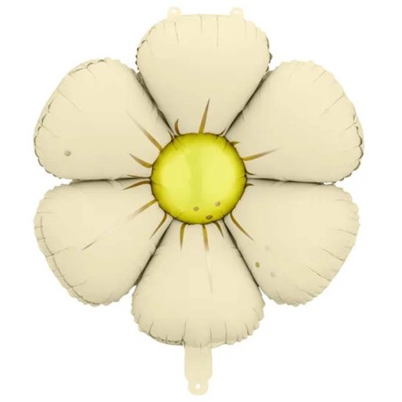 Palloncino in Foil 26" Super Shape Margherita Cipria 4pz Piante e Fiori