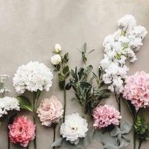 Fiore Artificiale per Decorazioni "Peonia Rosa" Decorazioni