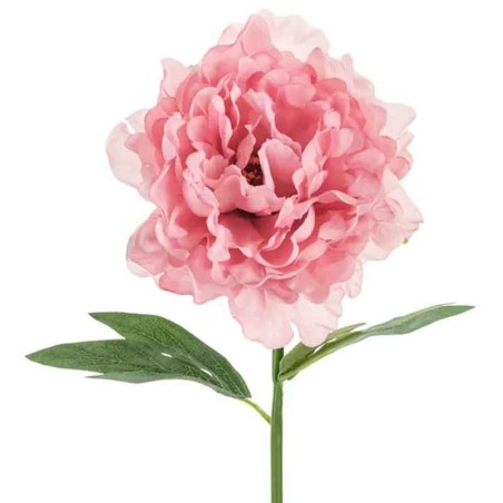 Fiore Artificiale per Decorazioni "Peonia Rosa" Decorazioni