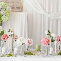 Fiore Artificiale per Decorazioni "Rosa Bianca" Decorazioni