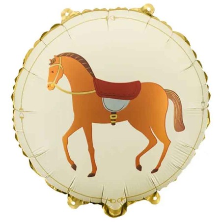 Palloncino in Foil 18" Cavallo "Horse" Festa Tema Cavallo "Horse"