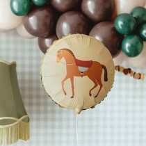 Palloncino in Foil 18" Cavallo "Horse" Festa Tema Cavallo "Horse"