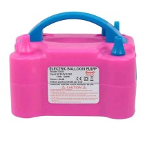 Compressore Elettrico Borosino a Due Uscite Fucsia Gonfiatori ad Aria