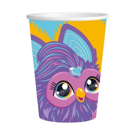 Bicchiere di Carta 250ml Furby 8pz