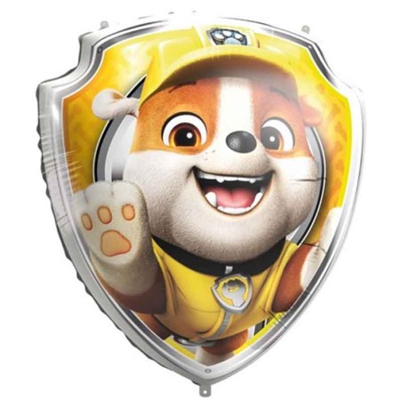 Palloncino in Foil 30" Super Shape Paw Patrol "Rubble" Paw Patrol