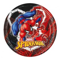Piatto di Carta 20cm Spider-Man "World of Webs" 8pz Spider-Man