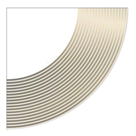 Tovagliolo di Carta Ø33cm "Elegance Champagne" 16pz