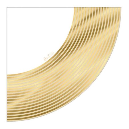 Tovagliolo di Carta Ø33cm "Elegance Gold" 16pz