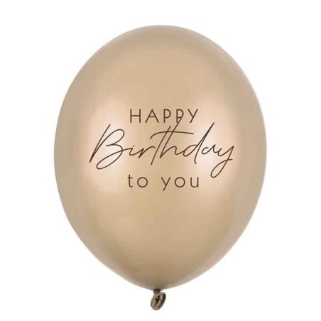 Palloncino in Lattice 12" Happy Birthday To You 6pz Buon Compleanno