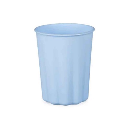 Bicchiere di Plastica 220ml Riutilizzabile Azzurro Pastello 4pz