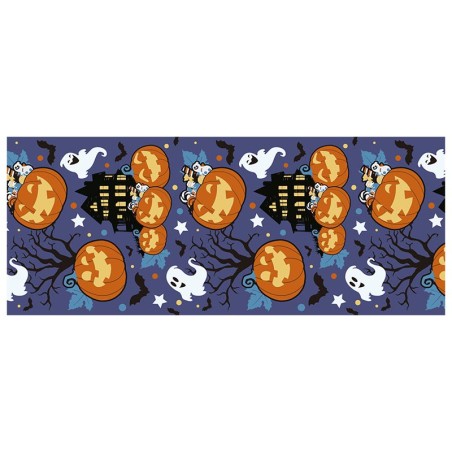 Runner da Tavolo Simboli di Halloween 2,75mt Accessori Tavola Halloween