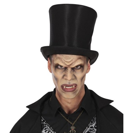 Canini da Vampiro Retrattili "Conte Dracula" Accessori Persona Halloween