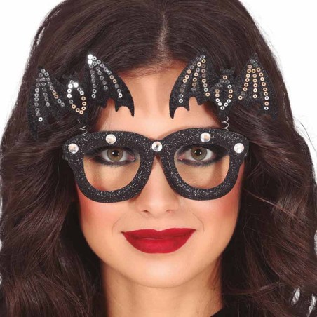 Occhiali Antenne con Pipistrelli di Halloween Accessori Persona Halloween