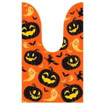 Sacchetto di Plastica Porta Caramelle Zucche e Fantasmi 20pz Accessori Tavola Halloween