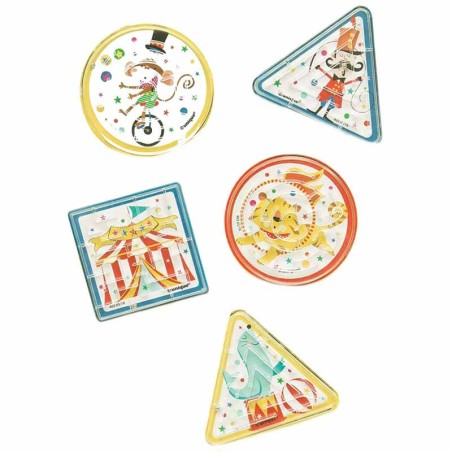 Gadget per Pignatte - Mini Labirinto a Tema Circo 6pz