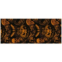 Runner da Tavolo Zucca Gotica di Halloween 2,75mt Accessori Tavola Halloween