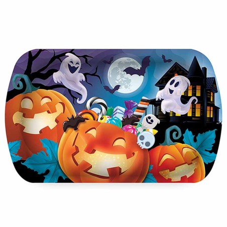 Vassoio in Melamina Simboli di Halloween Accessori Tavola Halloween