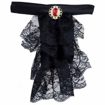 Ascot da Uomo di Pizzo per Costume Conte Dracula Accessori Persona Halloween