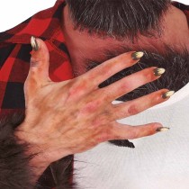 Unghie Finte per Costume da Lupo Mannaro 12pz Accessori Persona Halloween