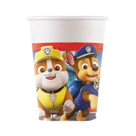 Bicchiere di Carta 200ml con Paw Patrol "Rescue Heroes" 8pz Paw Patrol