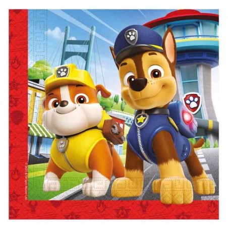 Tovagliolo di Carta 33x33cm con Paw Patrol "Rescue Heroes" 20pz Paw Patrol