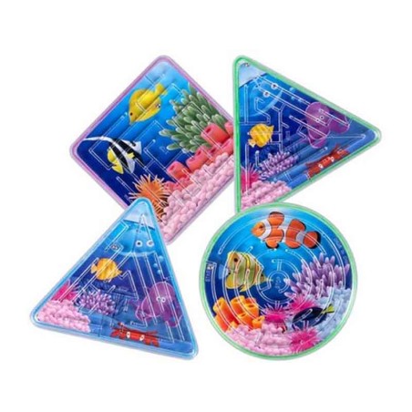 Gadget per Pignatte - Mini Labirinto a Tema Mare 4pz