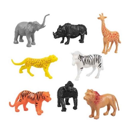 Gadget per Pignatte - Piccole Statuine Animali della Giungla 8pz